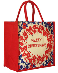 Christmas Burlap Bags