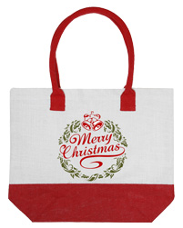 Christmas Burlap Bag - Eco-friendly Christmas Burlap Bag