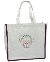 White Canvas Promotional Bags