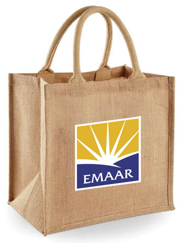 biodegradable starched promotional jute bags