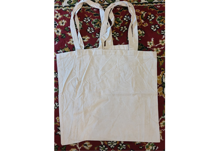 low cost cheap cotton calico bags-stocklot